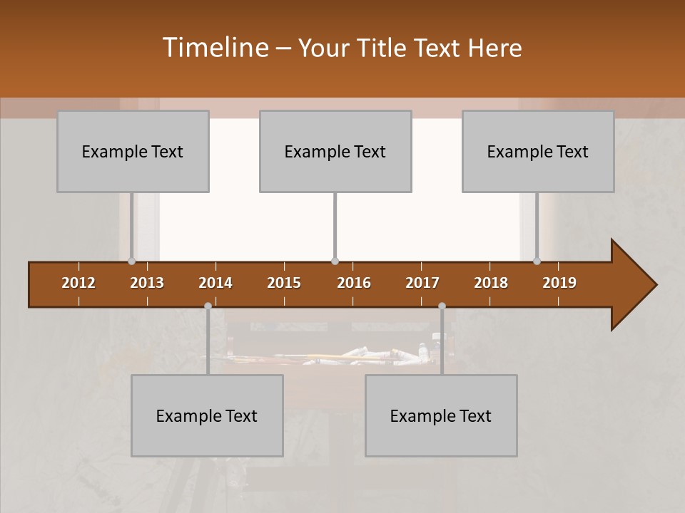 Paints Painter Brushes PowerPoint Template