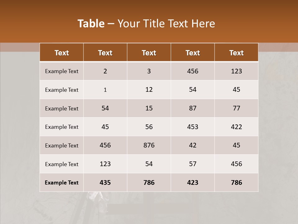 Paints Painter Brushes PowerPoint Template