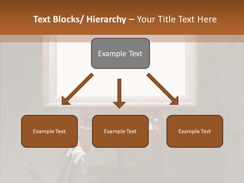 Paints Painter Brushes PowerPoint Template