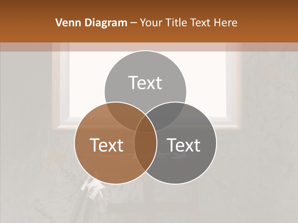 Paints Painter Brushes PowerPoint Template