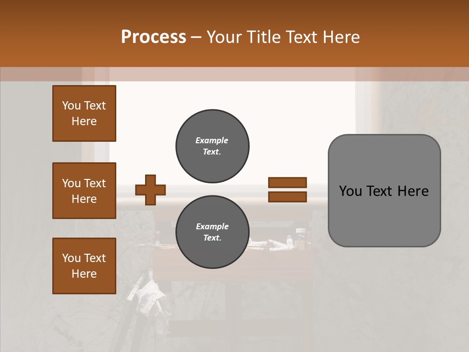 Paints Painter Brushes PowerPoint Template