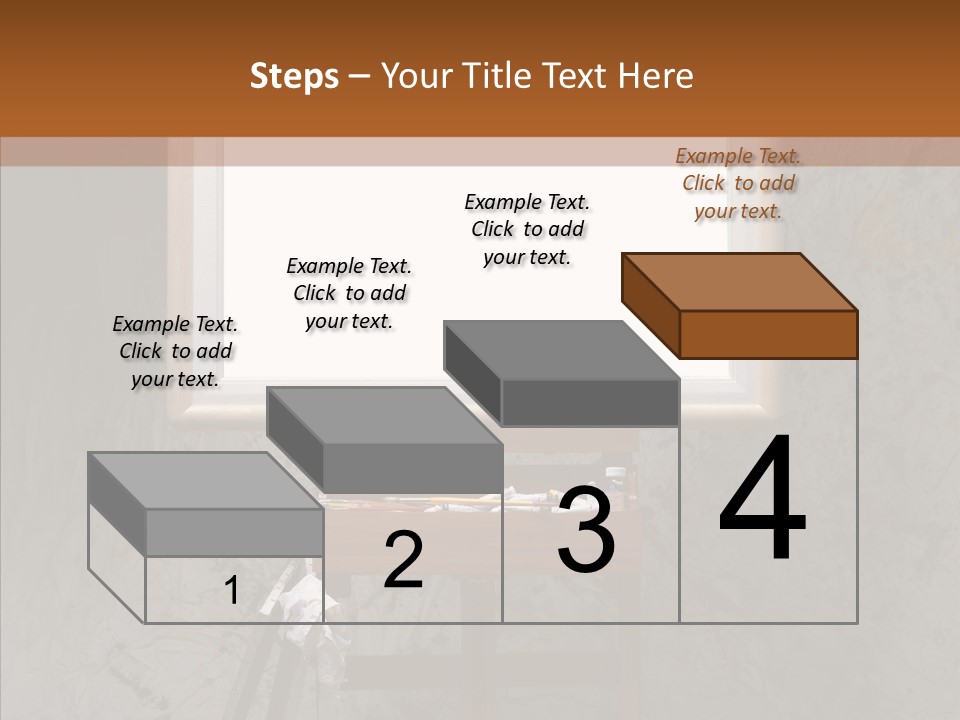 Paints Painter Brushes PowerPoint Template