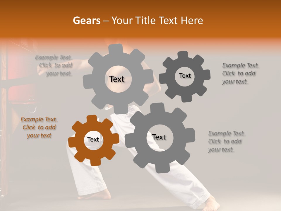 Body Awesome Model PowerPoint Template