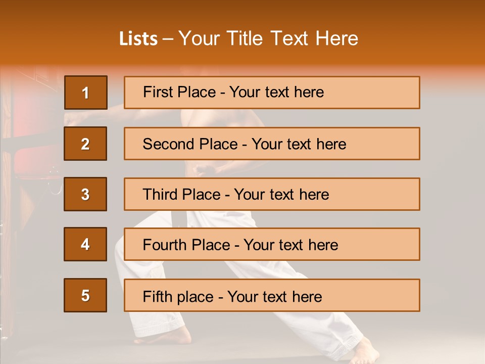 Body Awesome Model PowerPoint Template