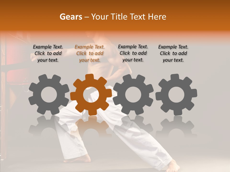 Body Awesome Model PowerPoint Template