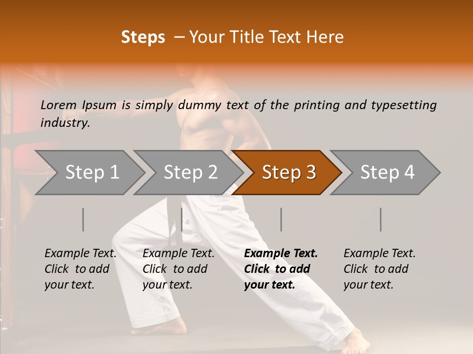Body Awesome Model PowerPoint Template