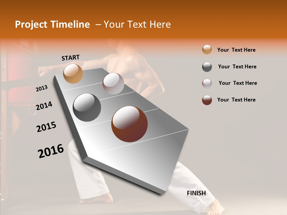 Body Awesome Model PowerPoint Template