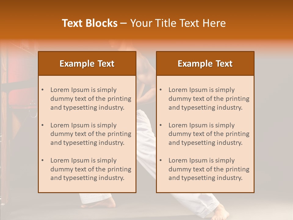 Body Awesome Model PowerPoint Template