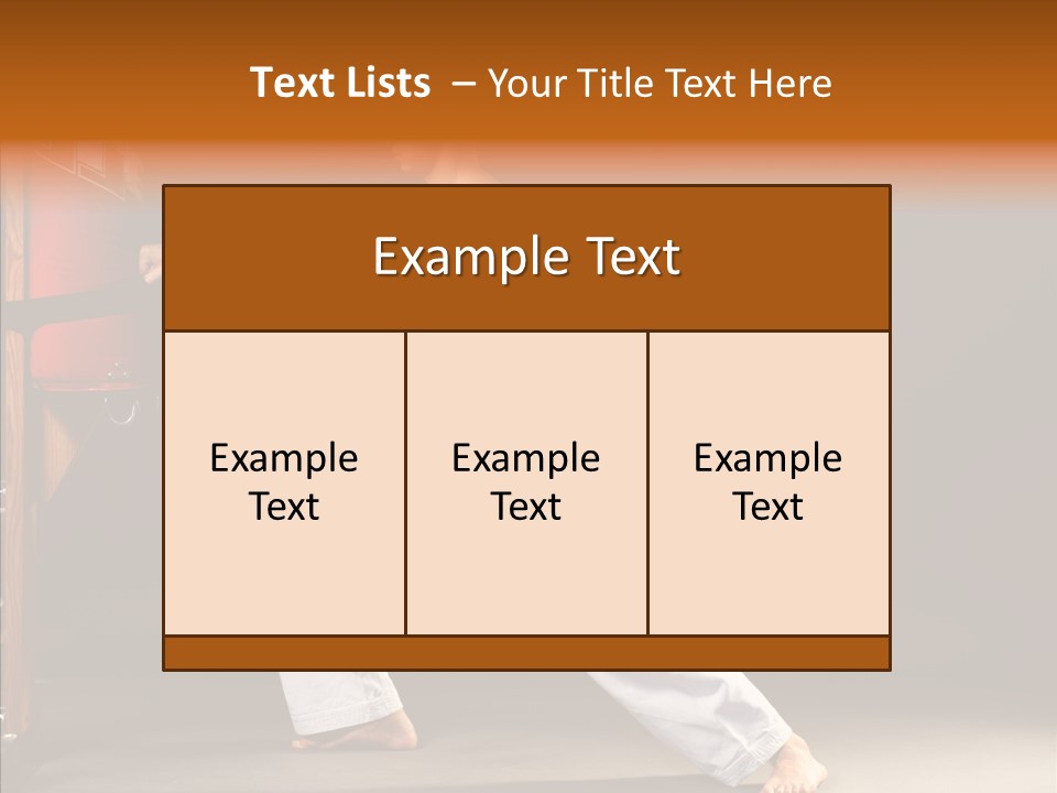 Body Awesome Model PowerPoint Template
