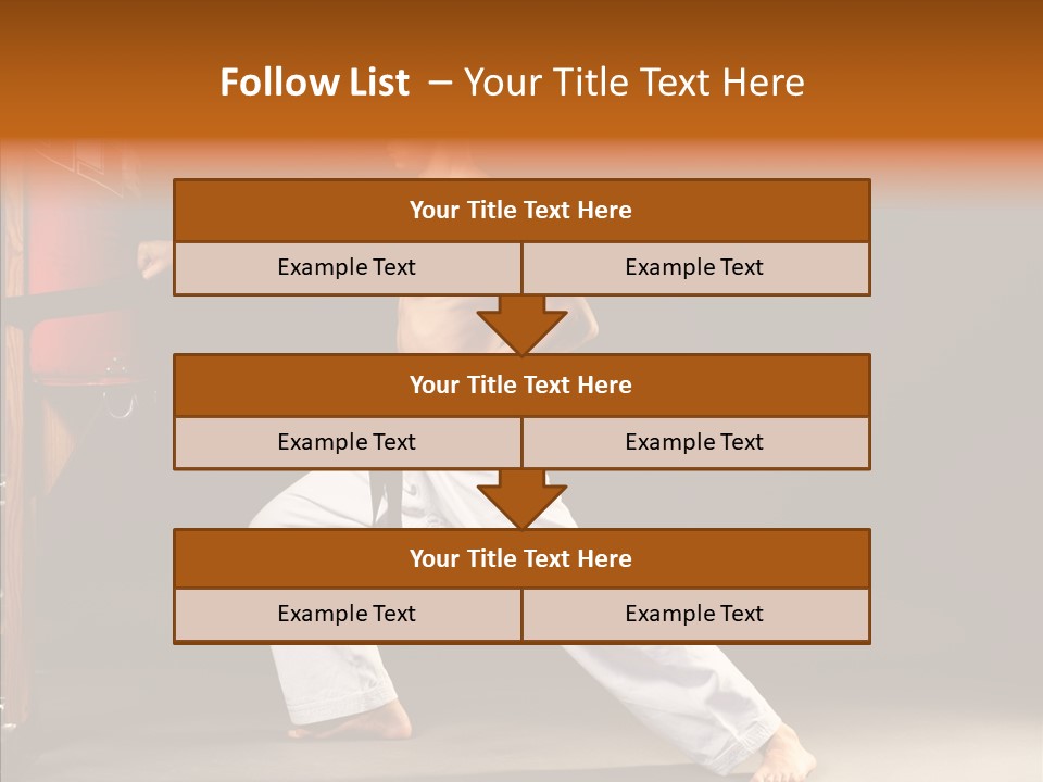 Body Awesome Model PowerPoint Template