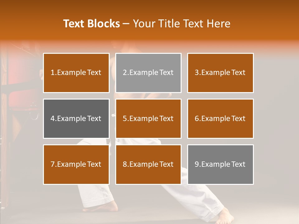 Body Awesome Model PowerPoint Template