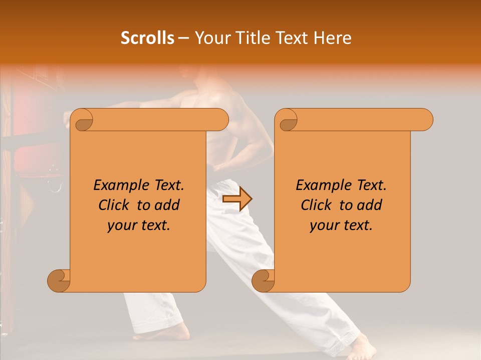 Body Awesome Model PowerPoint Template