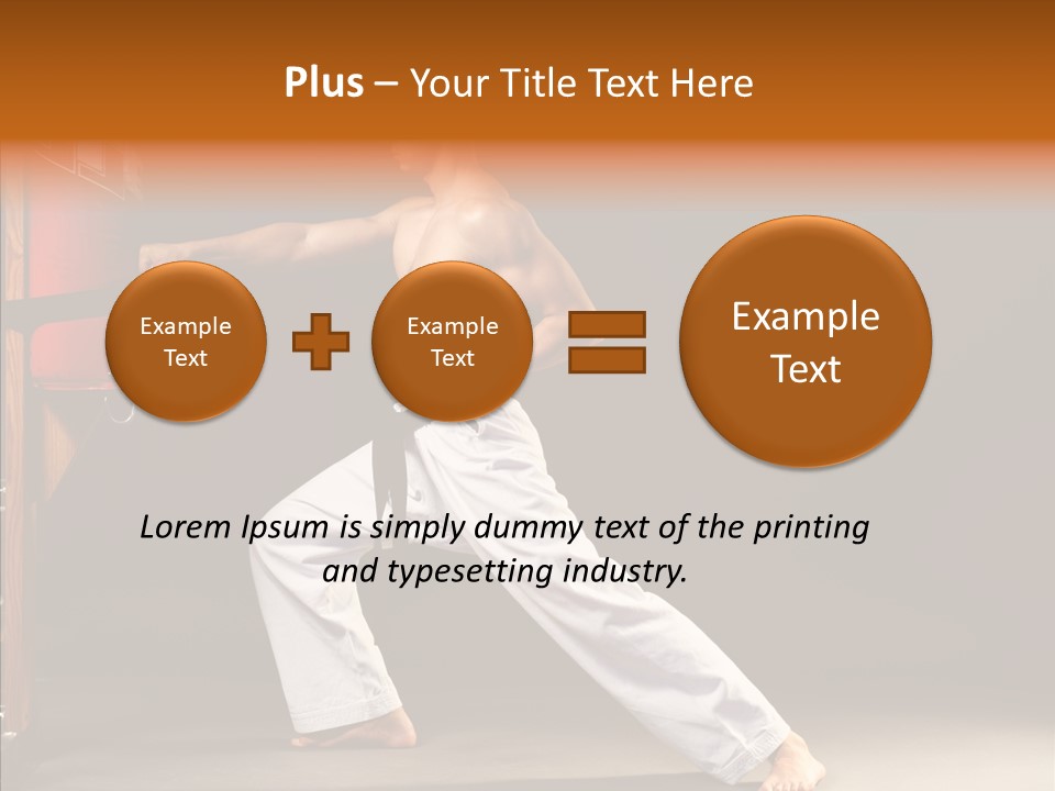 Body Awesome Model PowerPoint Template