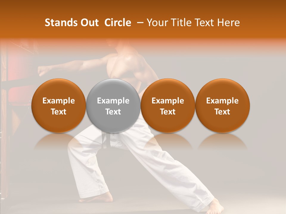 Body Awesome Model PowerPoint Template