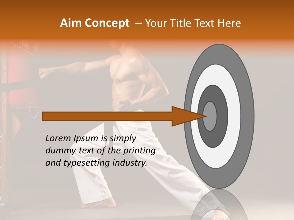 Body Awesome Model PowerPoint Template