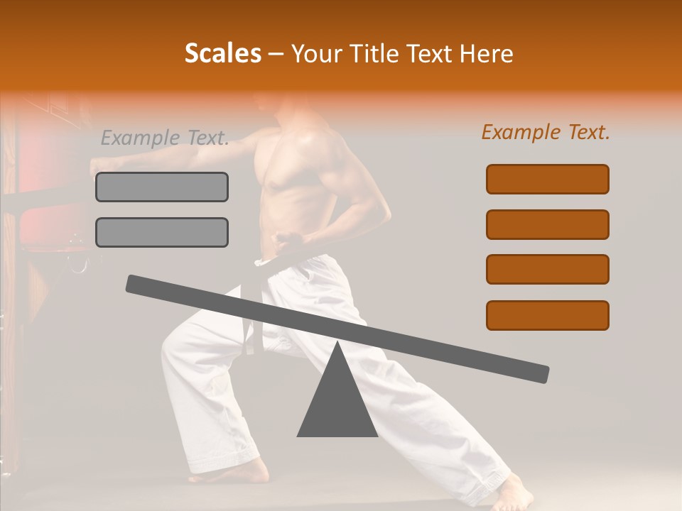 Body Awesome Model PowerPoint Template