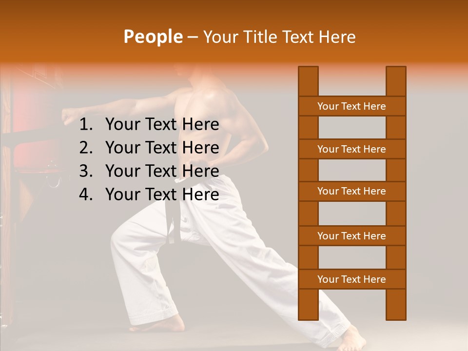 Body Awesome Model PowerPoint Template