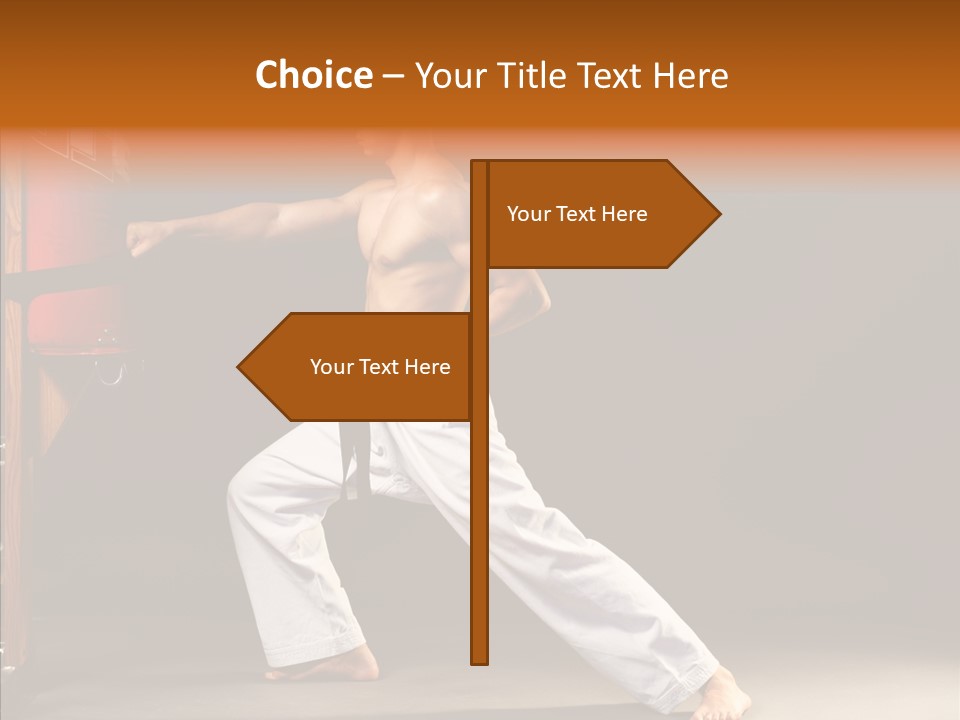 Body Awesome Model PowerPoint Template