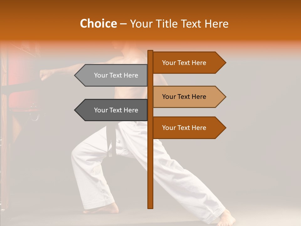 Body Awesome Model PowerPoint Template