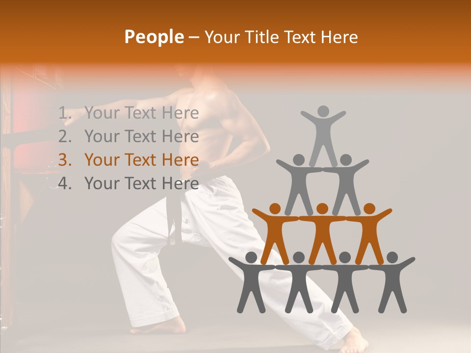 Body Awesome Model PowerPoint Template