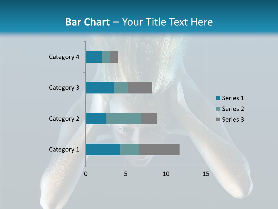 Sea Hair Do Backgrounds PowerPoint Template