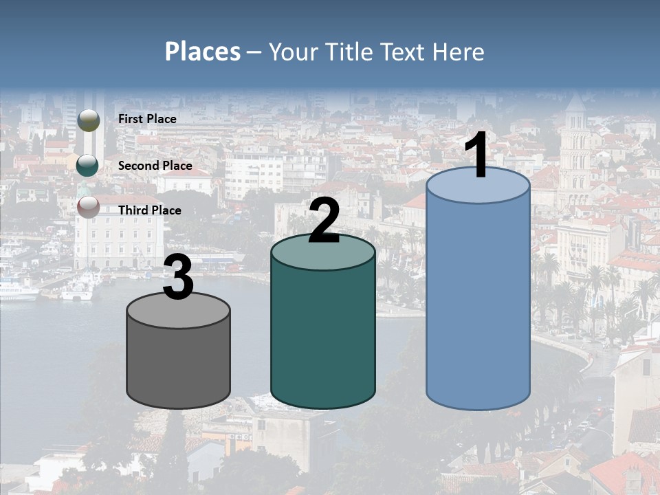 Port Cloud Tourism PowerPoint Template