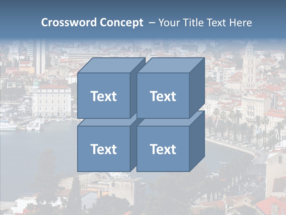 Port Cloud Tourism PowerPoint Template