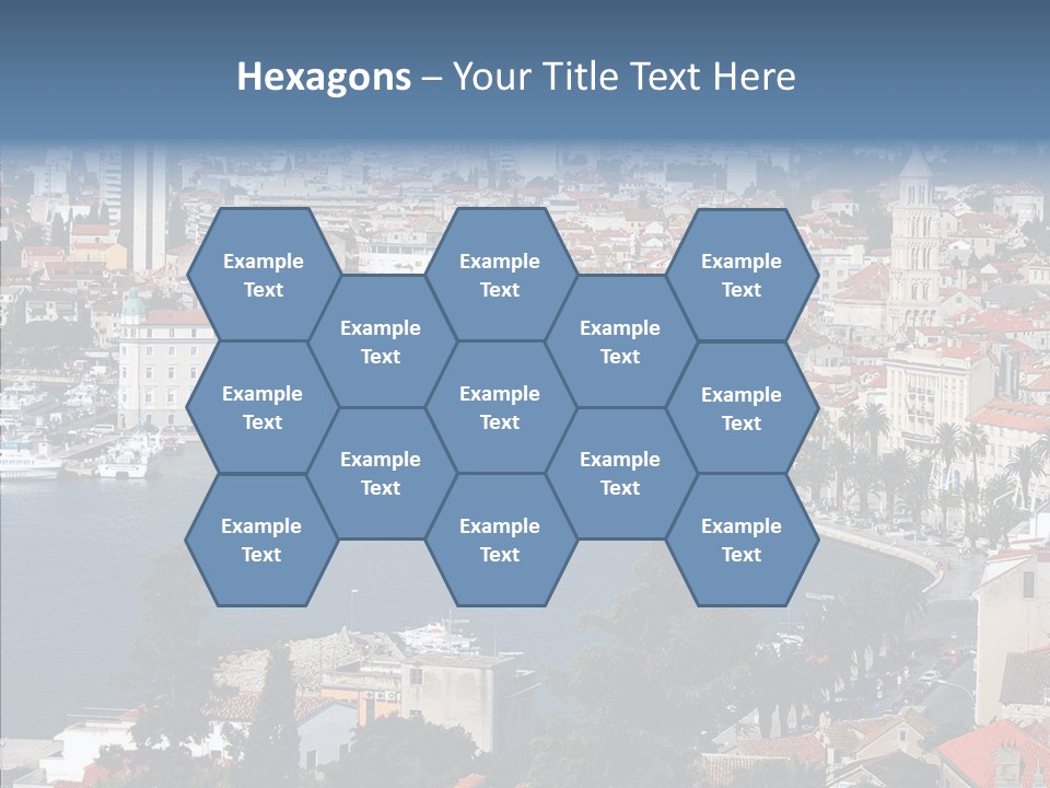 Port Cloud Tourism PowerPoint Template