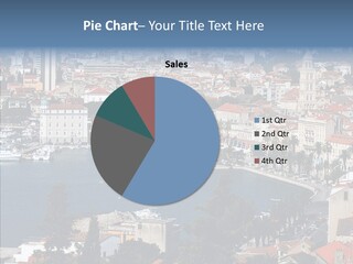 Port Cloud Tourism PowerPoint Template