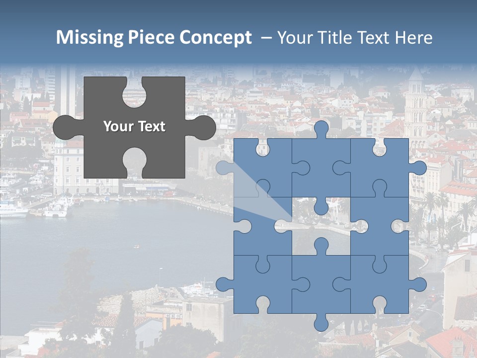 Port Cloud Tourism PowerPoint Template