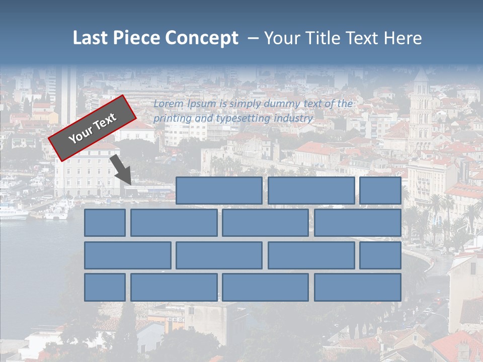Port Cloud Tourism PowerPoint Template