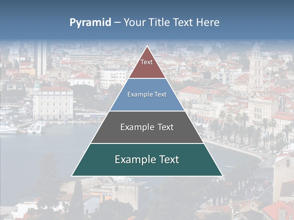 Port Cloud Tourism PowerPoint Template