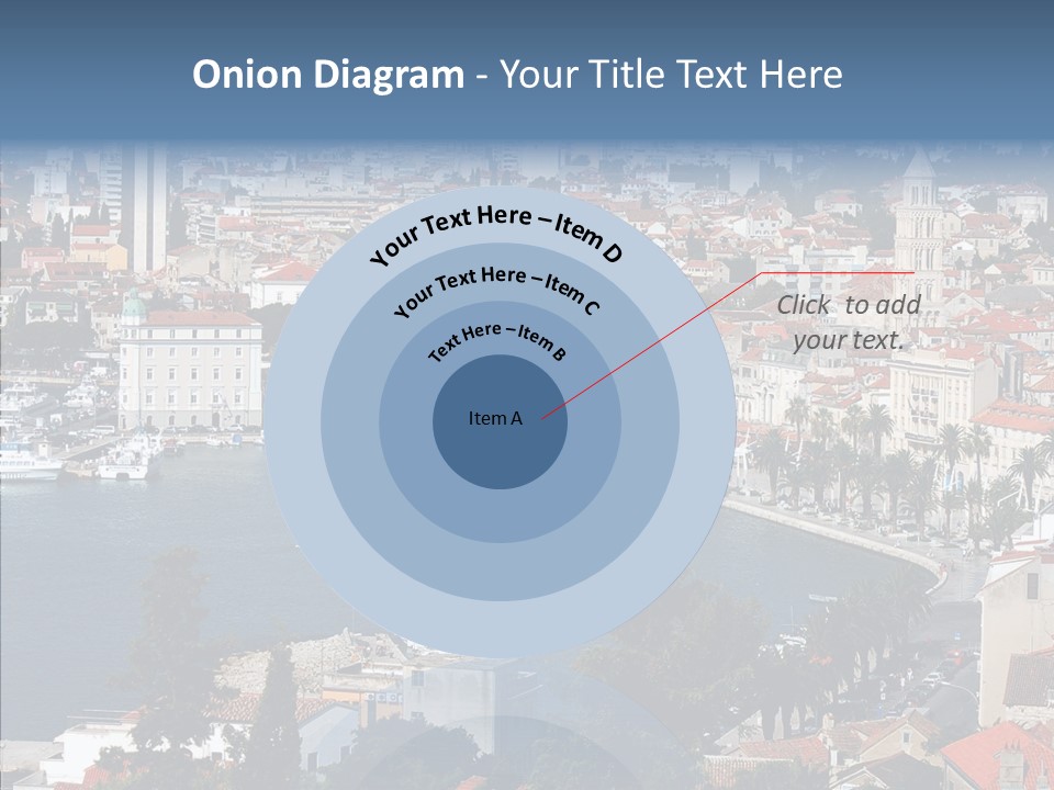 Port Cloud Tourism PowerPoint Template