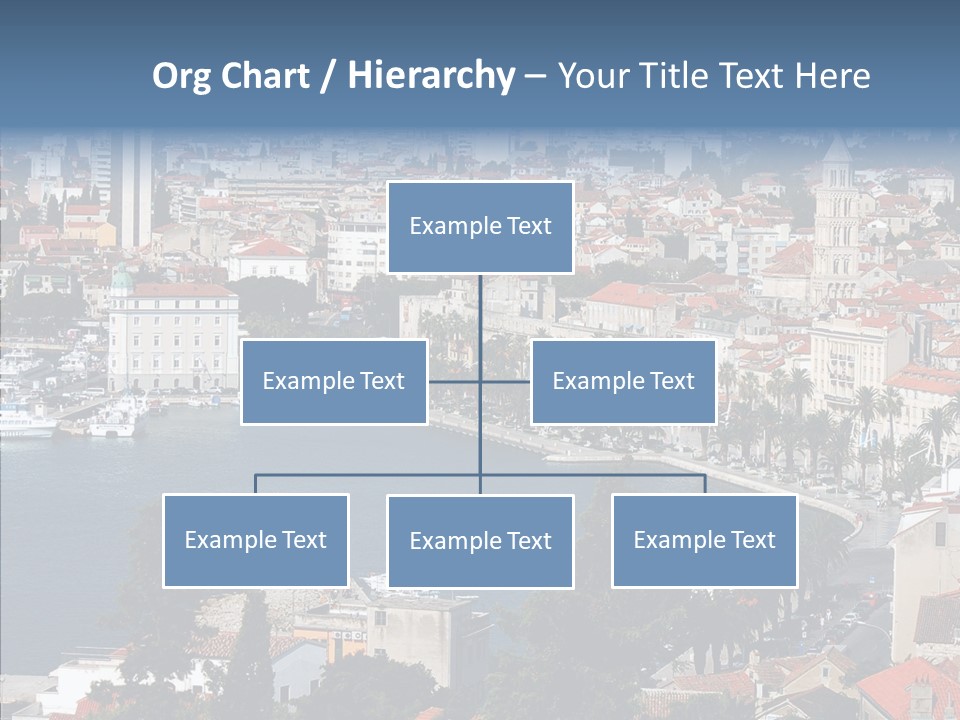 Port Cloud Tourism PowerPoint Template