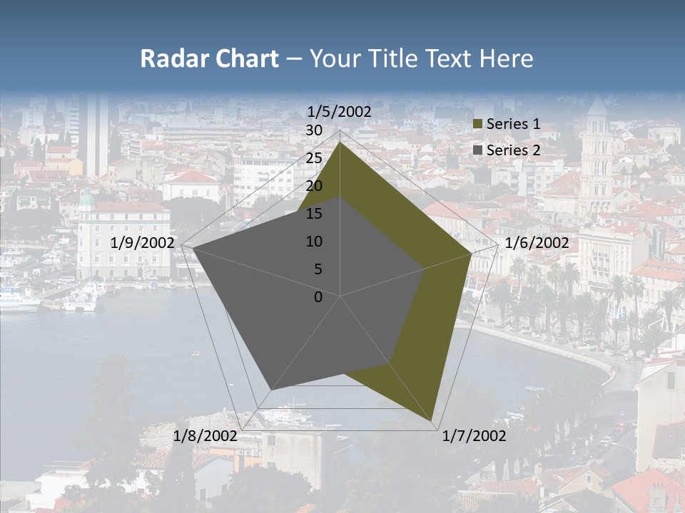 Port Cloud Tourism PowerPoint Template
