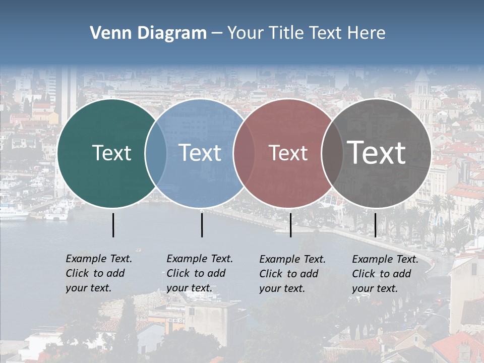 Port Cloud Tourism PowerPoint Template