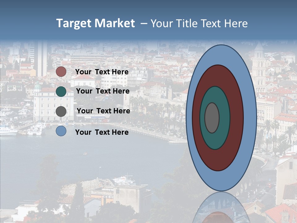 Port Cloud Tourism PowerPoint Template