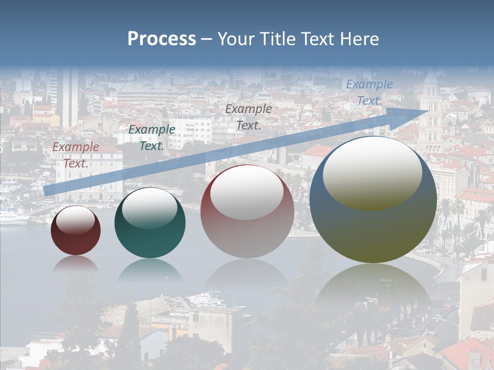 Port Cloud Tourism PowerPoint Template