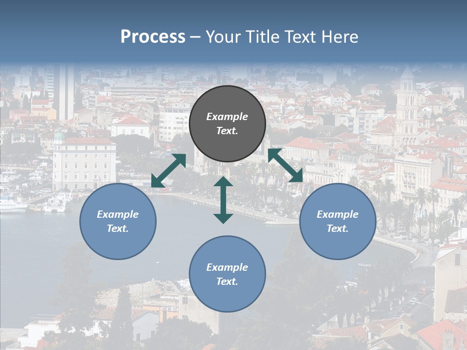 Port Cloud Tourism PowerPoint Template