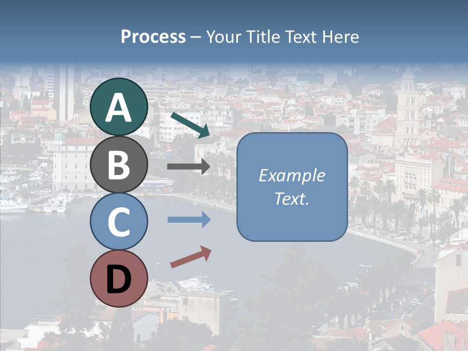 Port Cloud Tourism PowerPoint Template