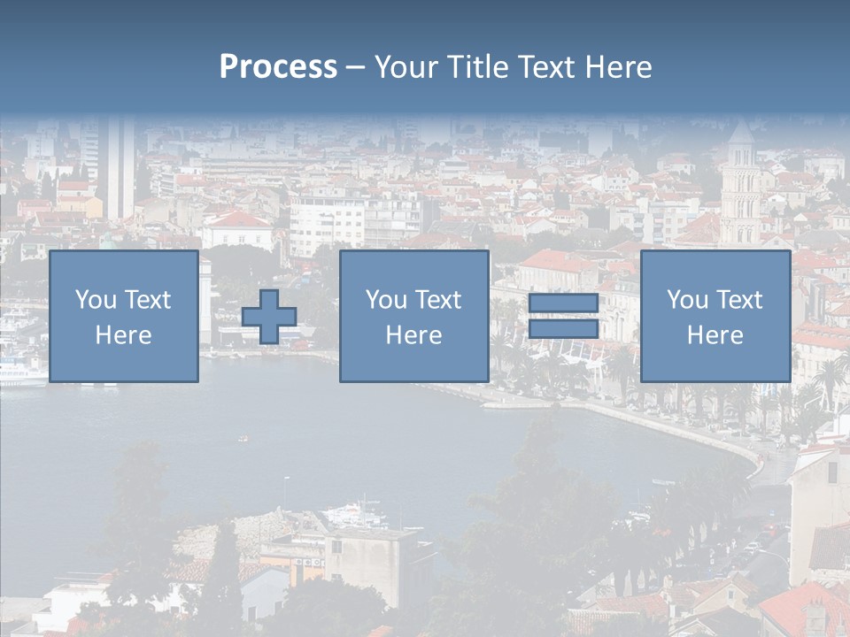 Port Cloud Tourism PowerPoint Template