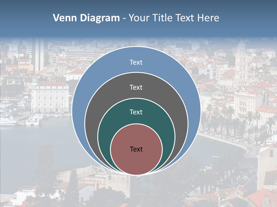 Port Cloud Tourism PowerPoint Template