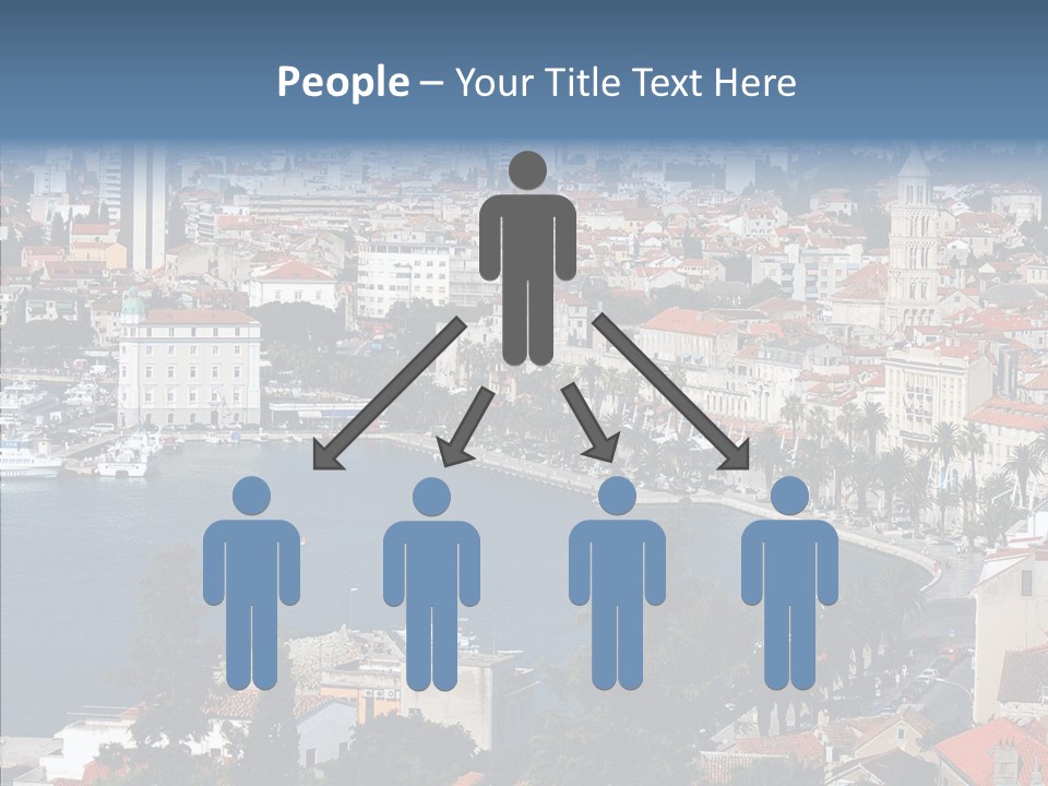 Port Cloud Tourism PowerPoint Template