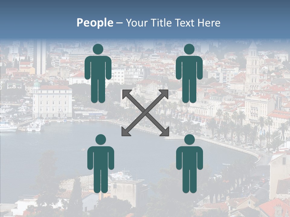 Port Cloud Tourism PowerPoint Template