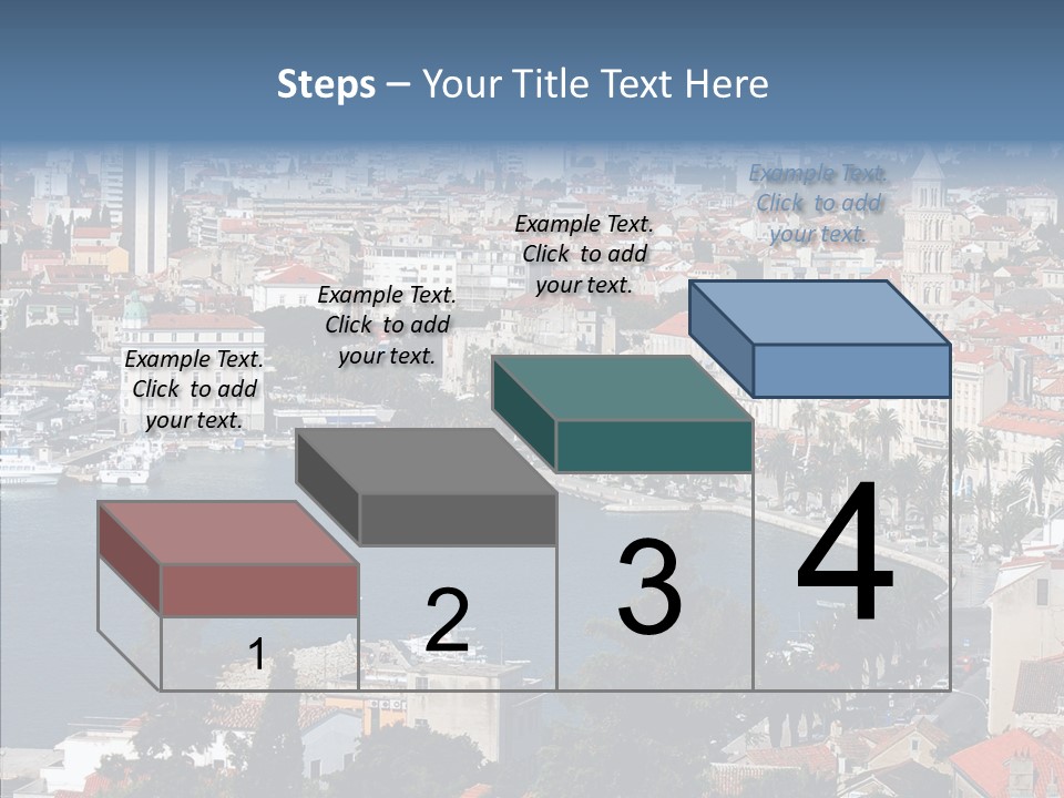 Port Cloud Tourism PowerPoint Template