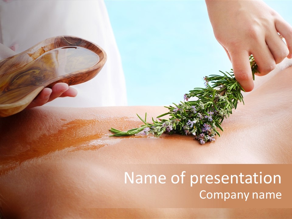 Beautiful Alternative Relaxation PowerPoint Template