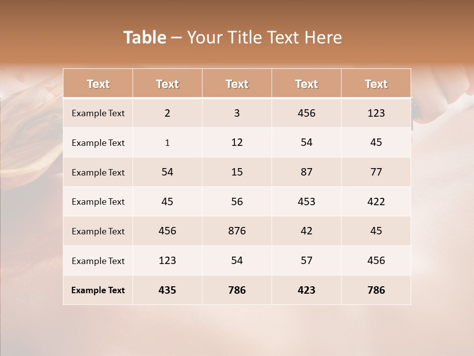 Beautiful Alternative Relaxation PowerPoint Template