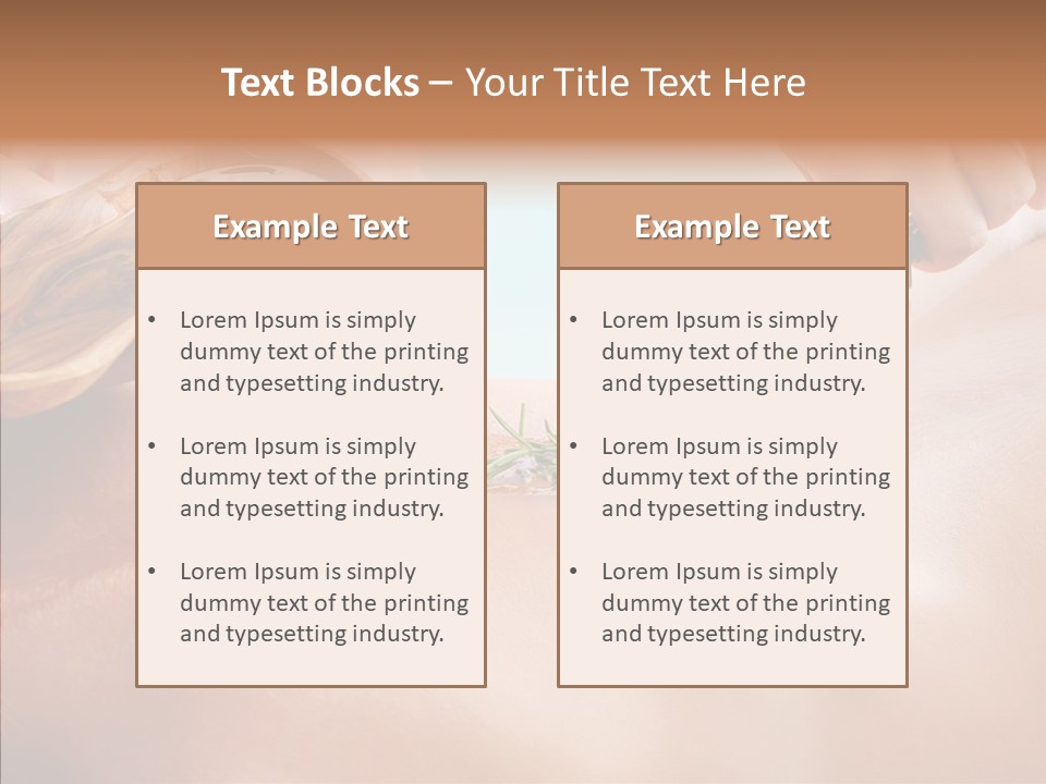 Beautiful Alternative Relaxation PowerPoint Template