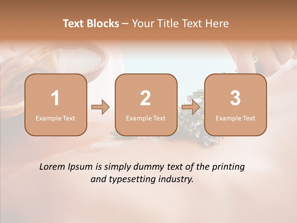 Beautiful Alternative Relaxation PowerPoint Template
