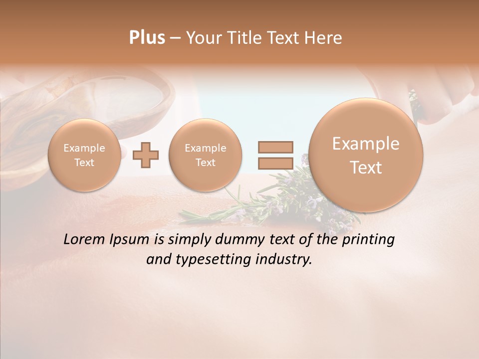 Beautiful Alternative Relaxation PowerPoint Template
